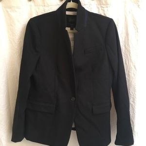 J Crew Regent Blazer 12 Black Wool NWOT